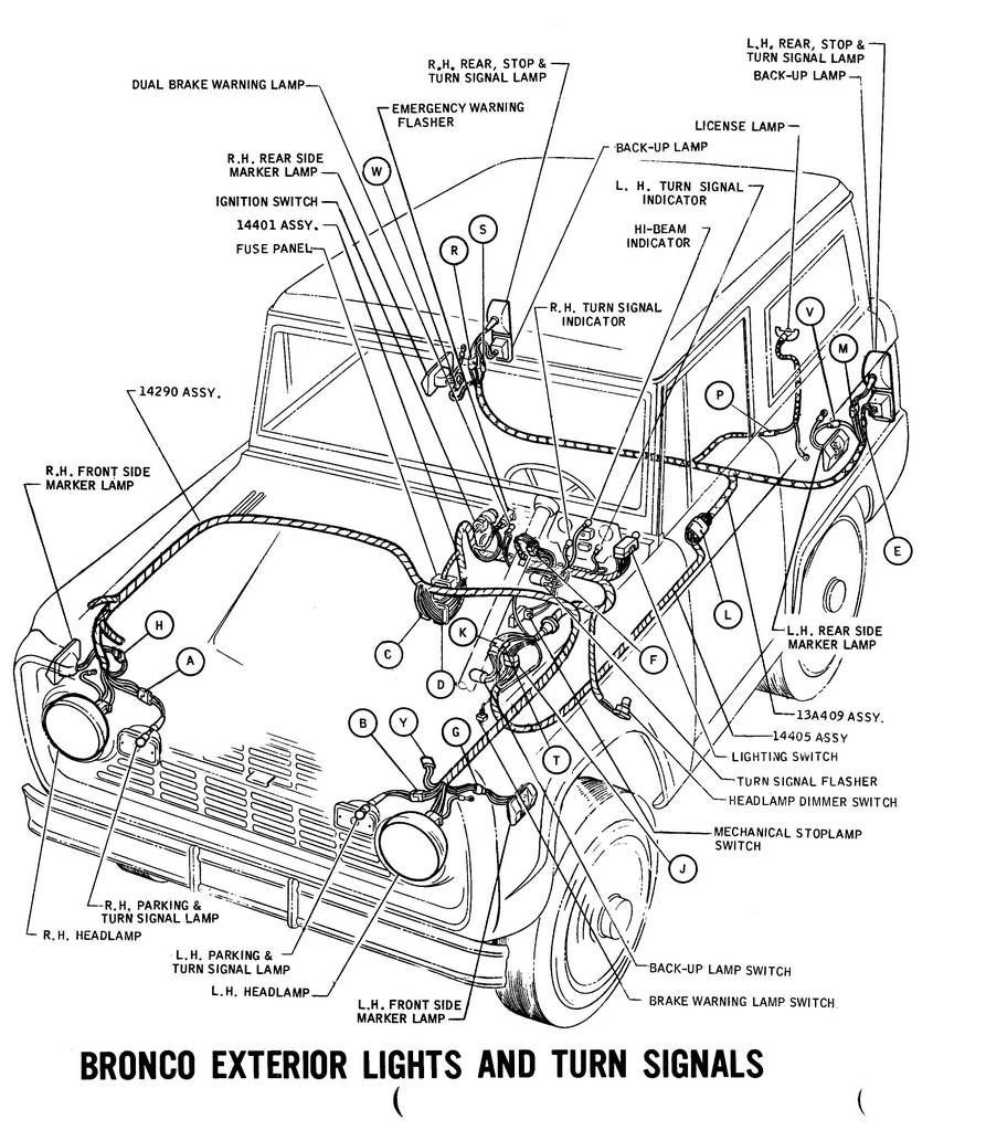 1987 Ford Bronco Wiring Harness