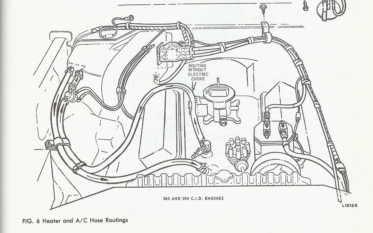 1979 Ford fairlane heater vacuum hose diagram #8
