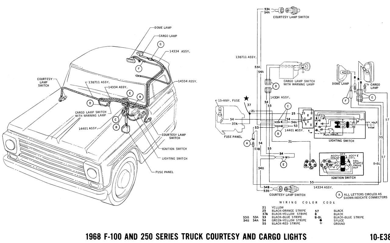 1960 Ford Truck Wiring Diagrams